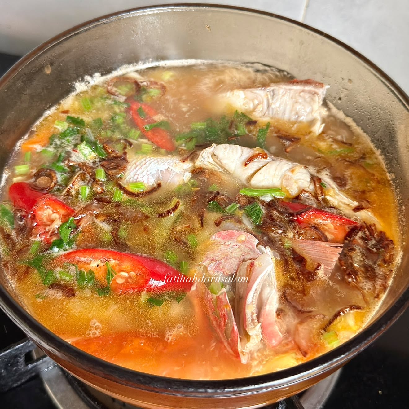 RESEPI SUP IKAN MERAH
