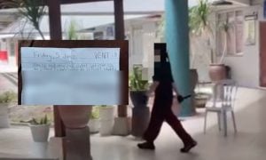 NOTA SUSPEK TIKAM PELAJAR