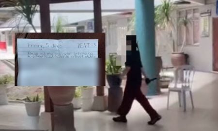 NOTA SUSPEK TIKAM PELAJAR