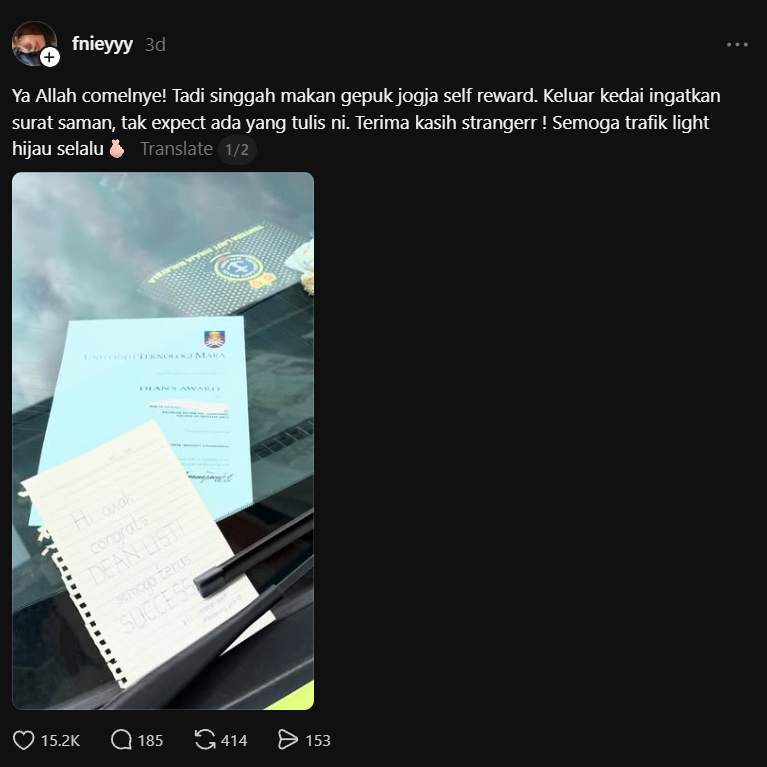 ucapan tahniah