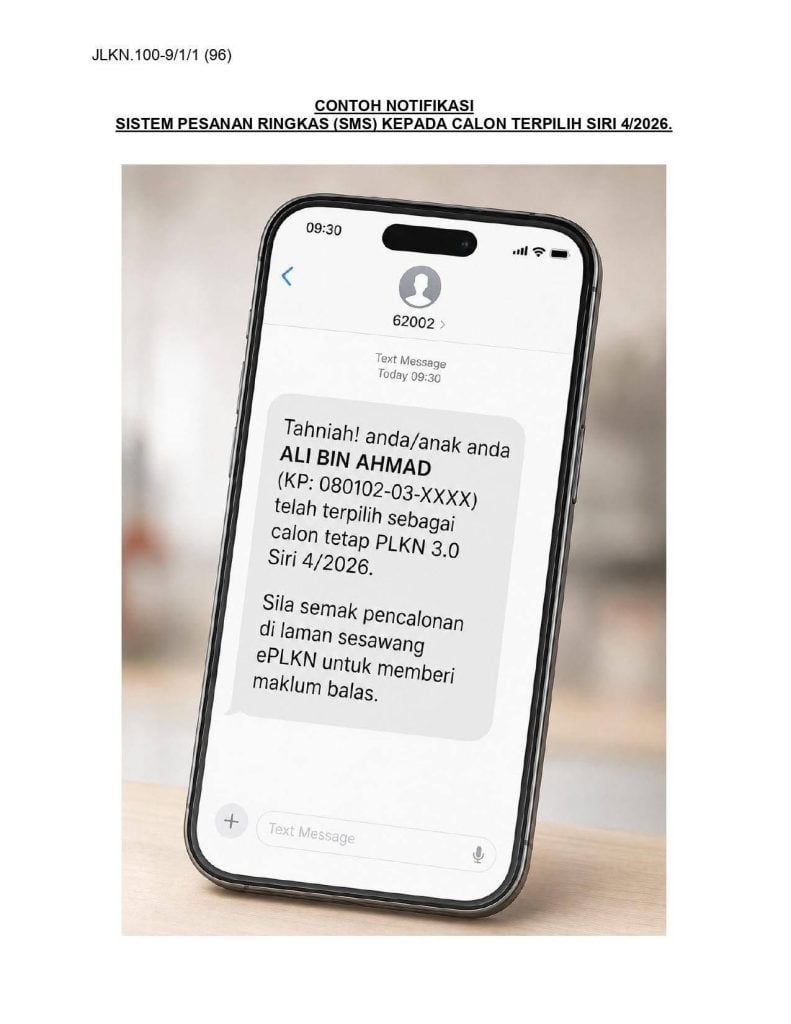 6 bantuan kerajaan