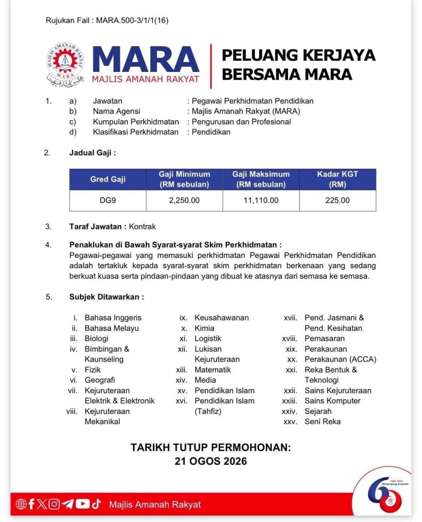 8 bantuan kerajaan