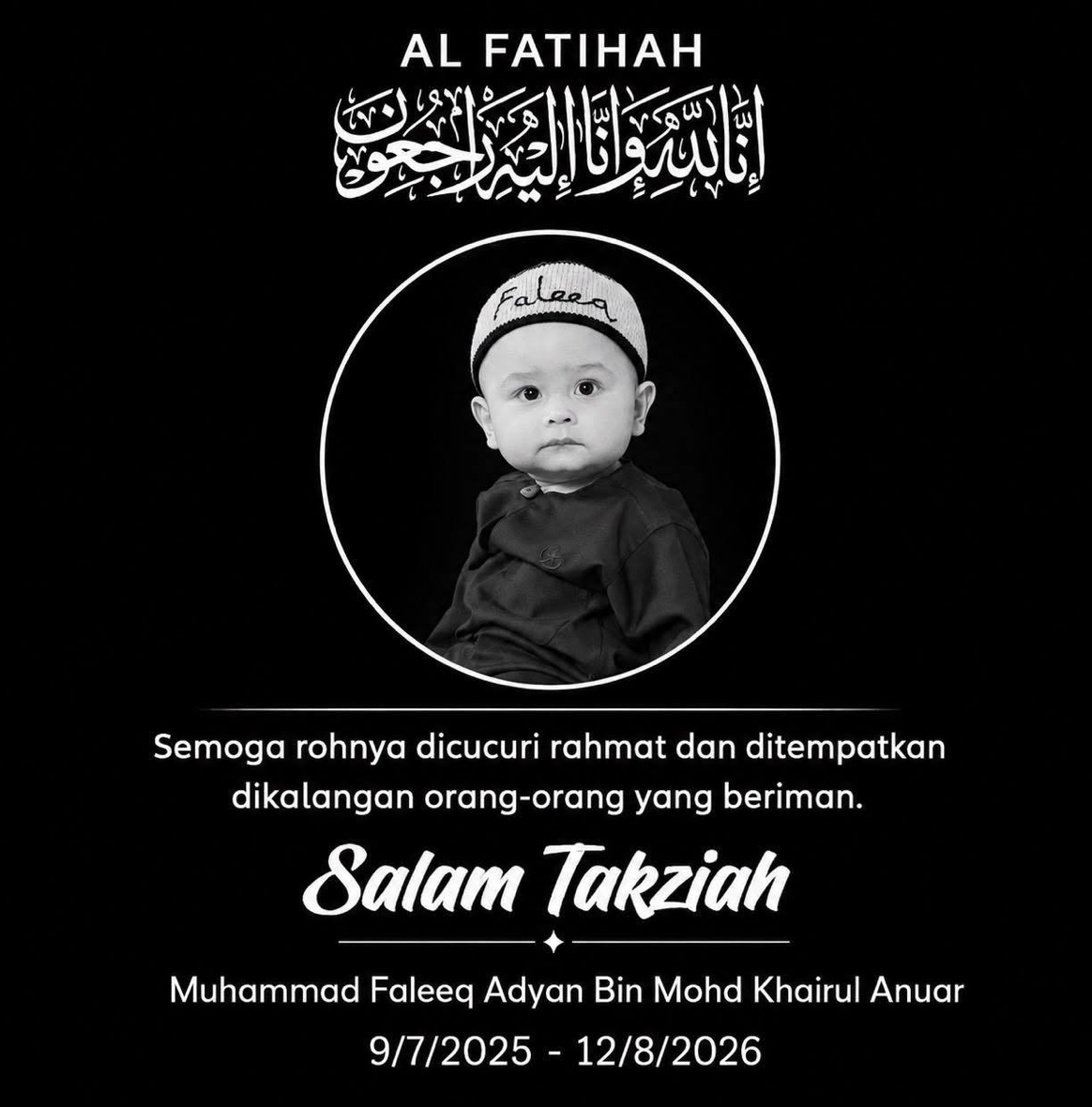 ANAK MENINGGAL DUNIA