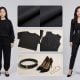 warna hitam nampak kurus