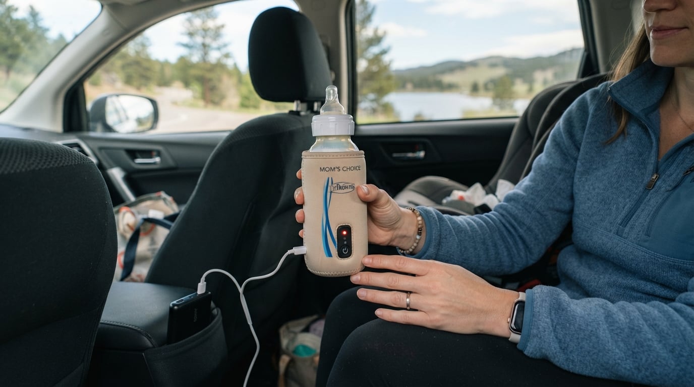 pemanas botol susu mudah alih battery operated bottle warmer