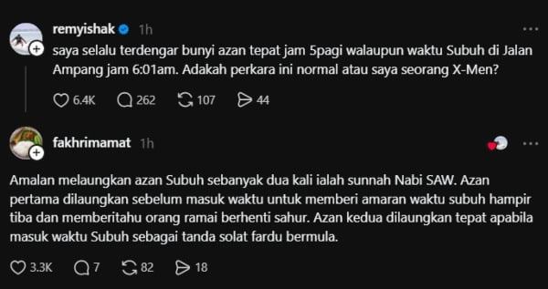 azan 2 kali