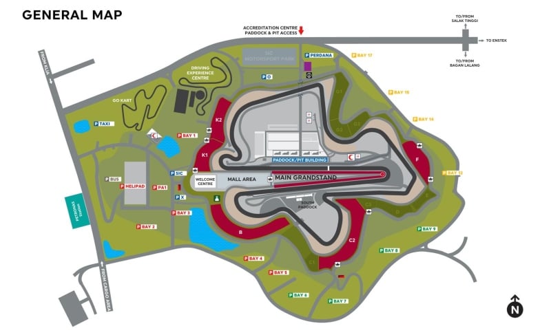 general map tiket f1