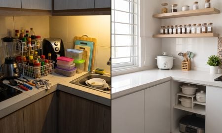 5 Kesilapan Susun Barang Dapur Yang Buat Rumah Nampak Sempit & Semak