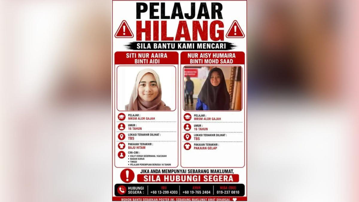 pelajar hilang