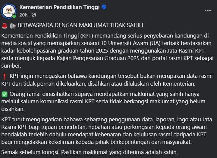 senarai universiti awam