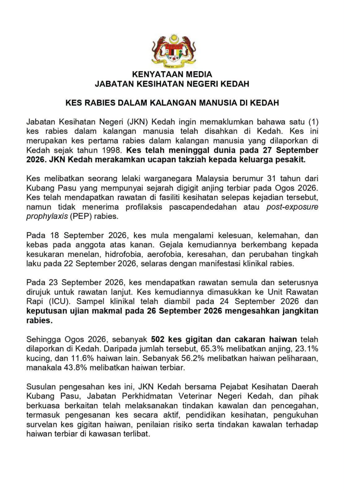 DIJANGKITI RABIES