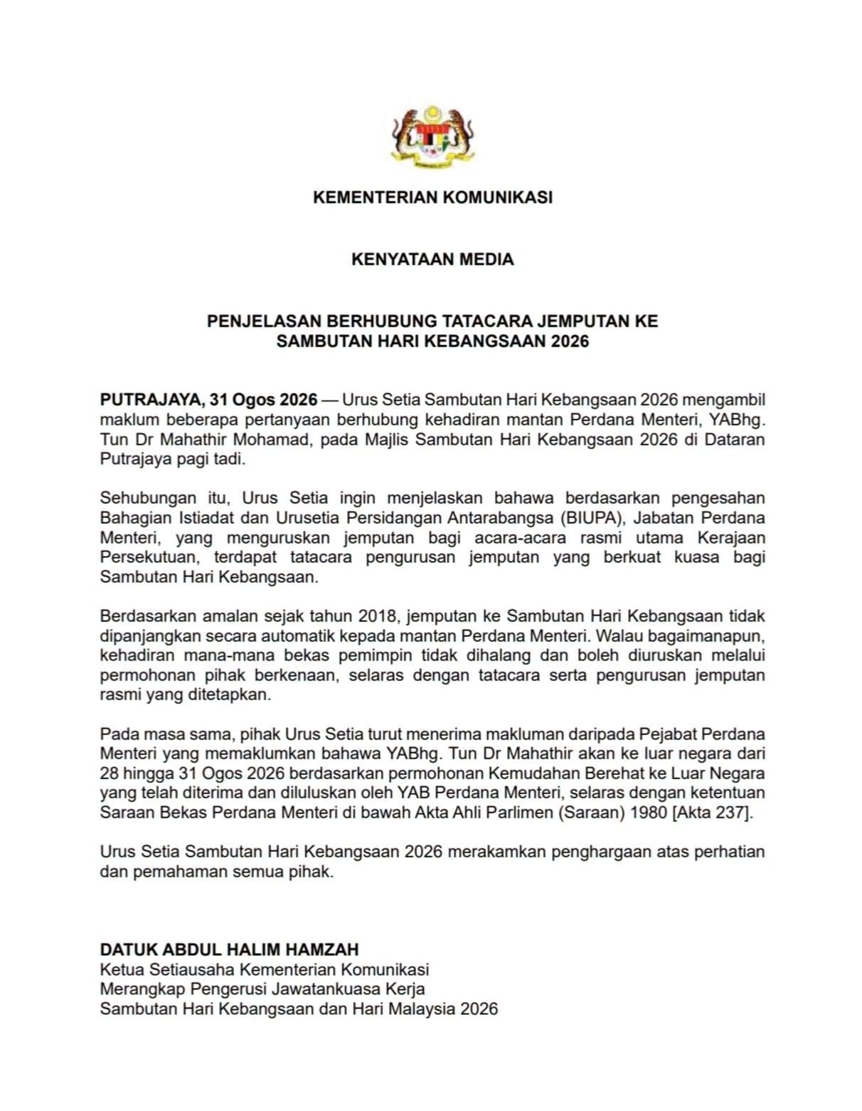 HARI KEBANGSAAN