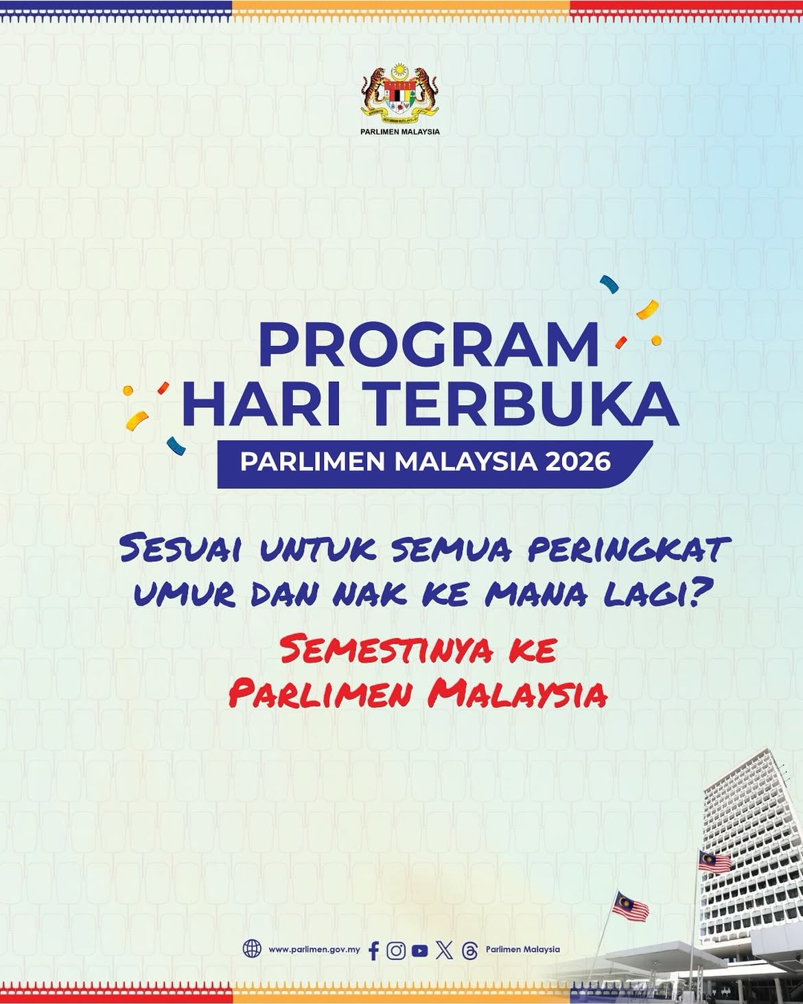 HARI TERBUKA PARLIMEN MALAYSIA