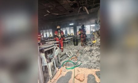 kelas terbakar
