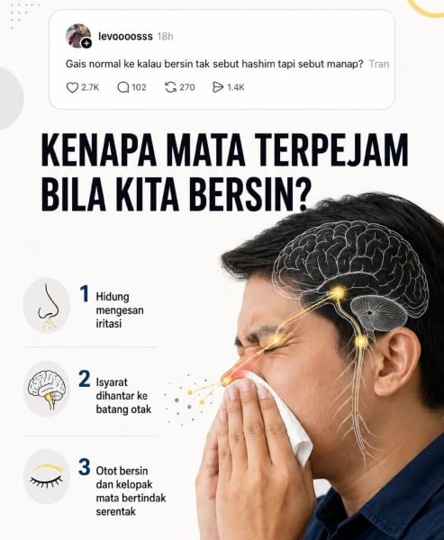 mata terpejam