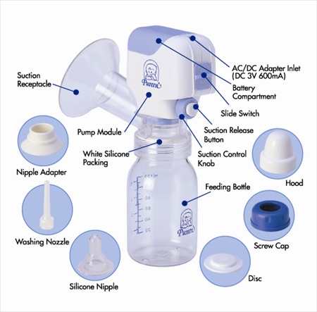 Pureen Battery Operated Breast Pump