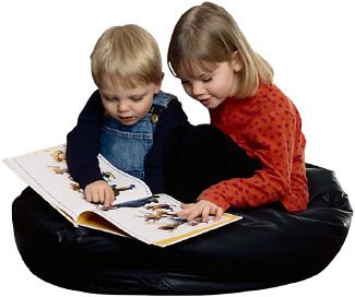 Baca buku bersama anak-anak