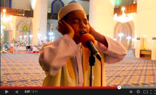 Bila Dengar Laungan Azan Merdu Dari Adik Ini, Terasa Bagai Di Makkah. Subhanallah!