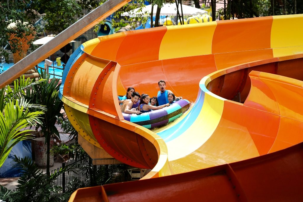 'Jungle Fury', juga terdapat dalam Taman Tema Nickelodeon di Sunway Lagoon ini