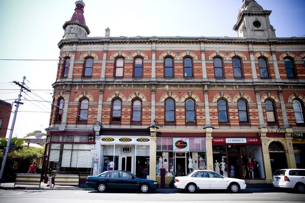 Kedai-kedai sekitar Brunswick Street, Fitzroy