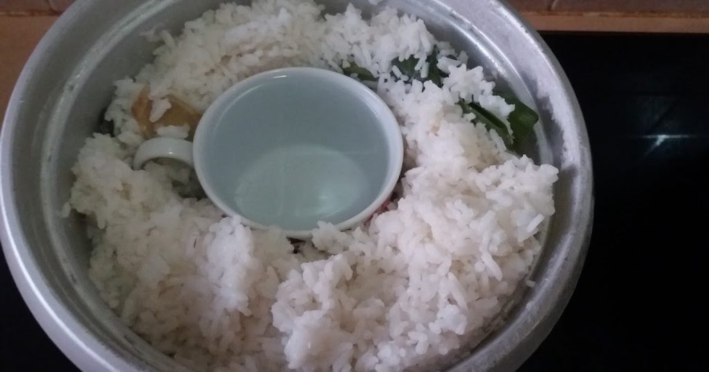 petua nasi mentah