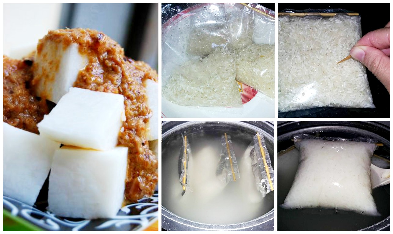 cara buat nasi impit sendiri