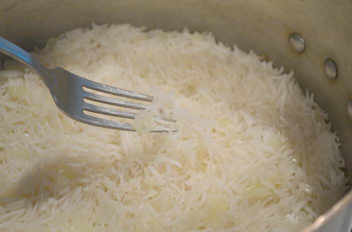 tips masak beras basmathi