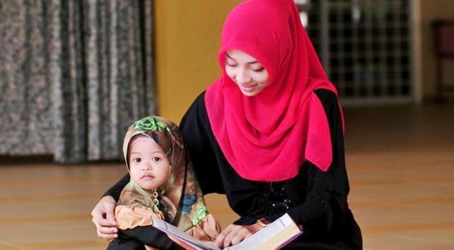anak islam ibu