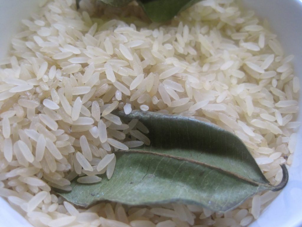 hilangkan kutu beras