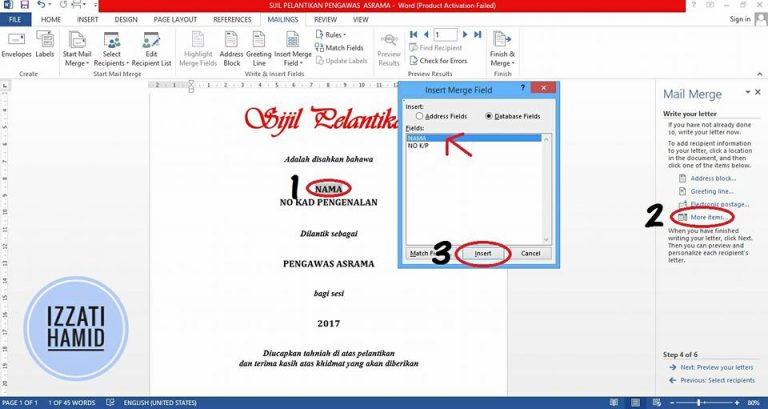 Cara 'Print' Sijil Dengan Mudah Dan Pantas. Guna Teknik ...