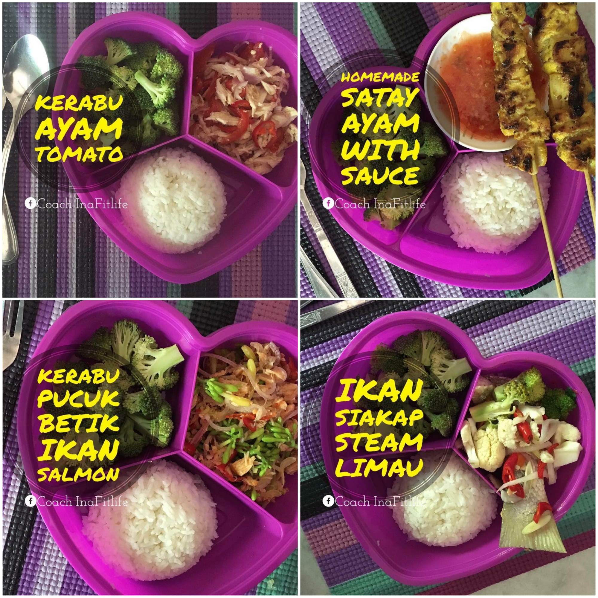 9 Idea Menu Lunch Pack Untuk Diet Dengan Citarasa Melayu Tak Guna Bahan Mahal Pun