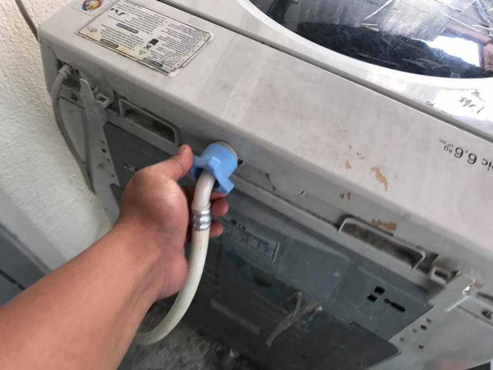 masalah mesin basuh