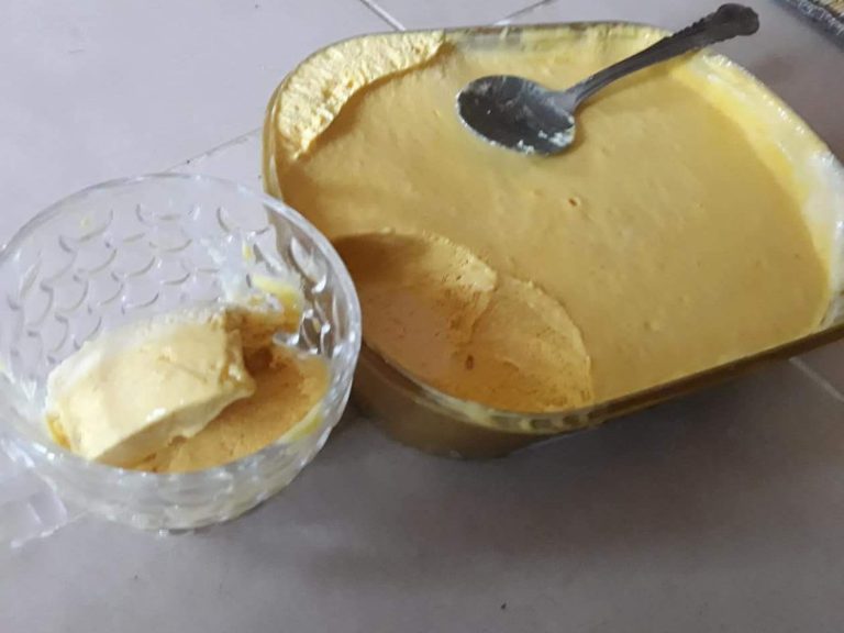 Cara Buat Aiskrim Durian Homemade. Lemak Berkrim, Guna ...