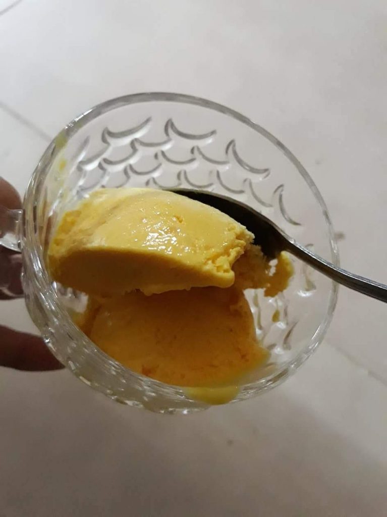 resepi aiskrim durian