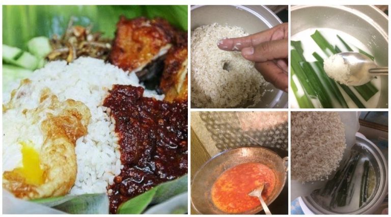 Step-by-Step: Cara Masak Nasi Lemak Yang Mudah & Sedap. Mesti Jadi!