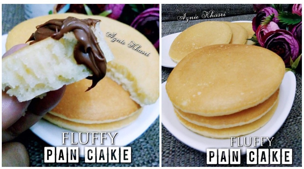 Resepi Pancake Sukatan Cawan  Pancake Terfluffy Japanese Souffle