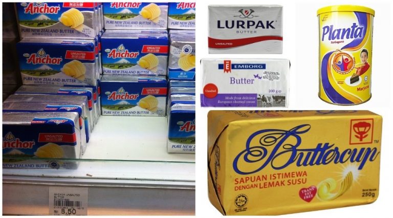 Nampak Serupa, Tapi Ini 5 Perbezaan Antara Marjerin Dan Butter