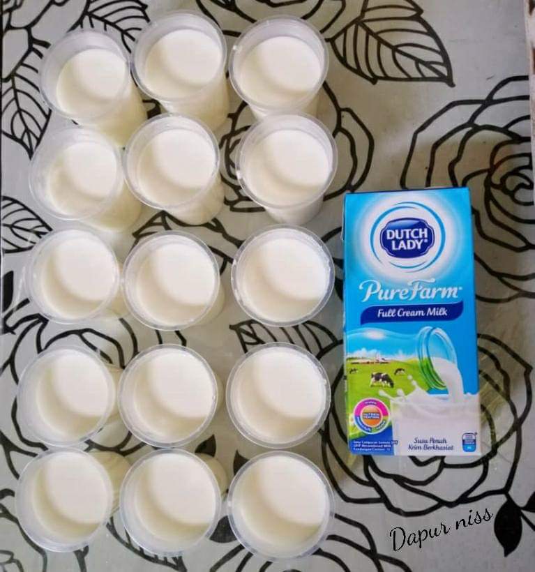 Cara buat dadih susu