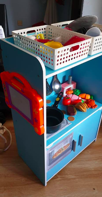 DIY  Rak  Dapur  Mainan Anak Dengan Bajet RM 100 Confirm 
