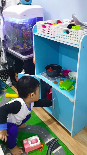 DIY Rak  Dapur Mainan  Anak  Dengan Bajet RM 100 Confirm 