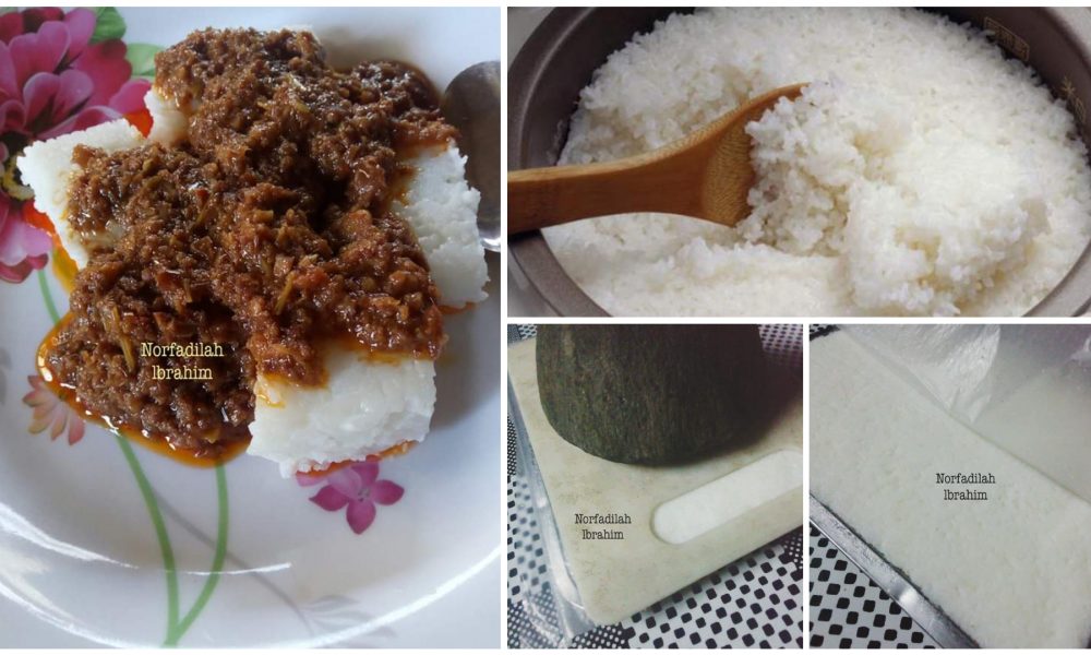 Cara Buat Nasi Impit Homemade Tanpa Plastik. Guna Rice 