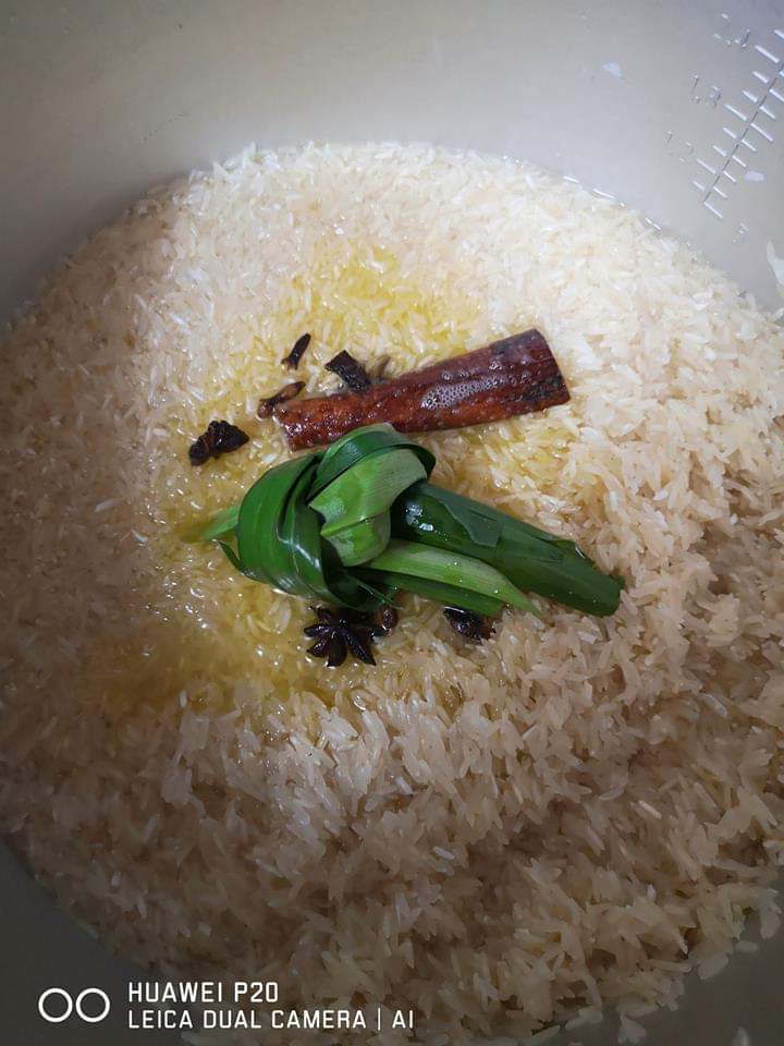 Resepi nasi minyak simple