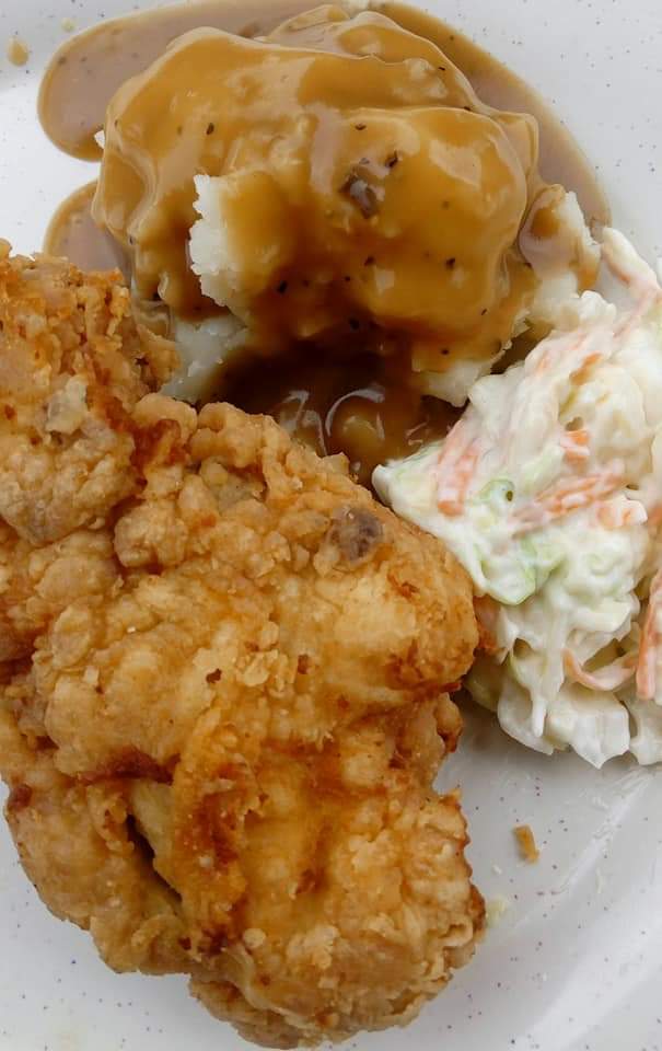 Resepi Ayam Goreng Snack Plate Ala KFC, Siap Dengan Mashed 