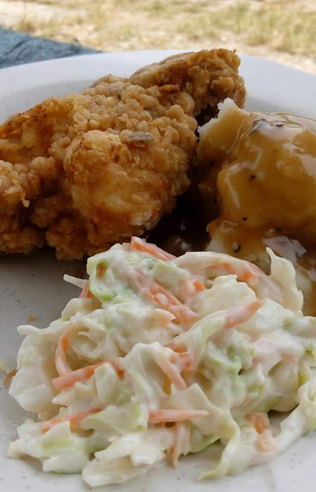 Resepi Ayam Goreng Snack Plate Ala KFC, Siap Dengan Mashed 