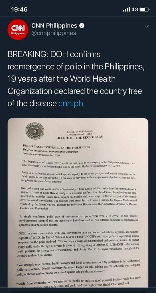 Polio di filipina